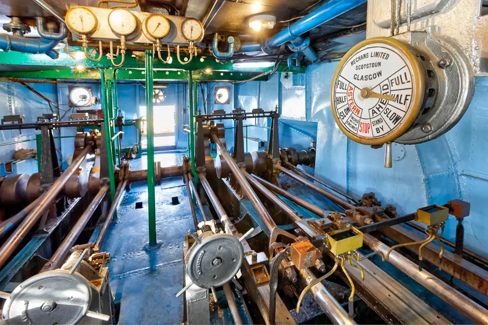 Machine Room onboard Karim Nile Cruise aboard the Steam Ship Karim Nile Cruise Nile cruise